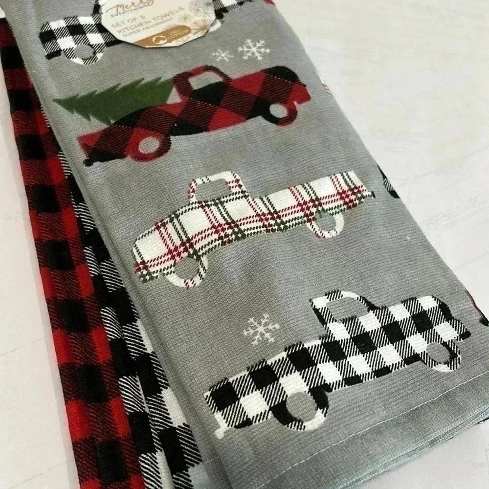 Merry Everything Set of 3 Kitchen Towels